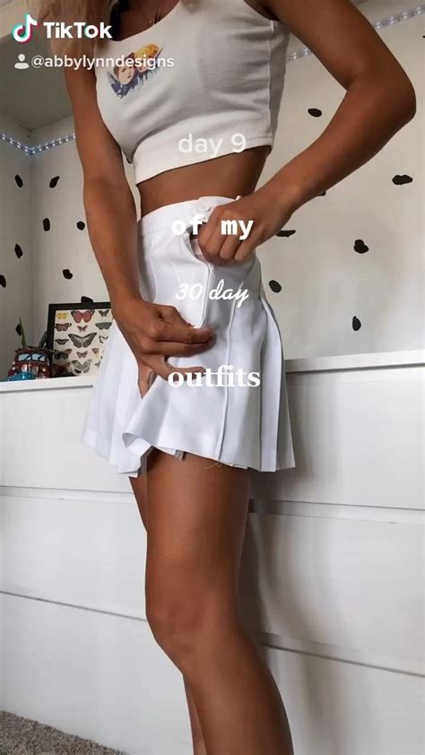 Skirt Outfit Inspo Video Tennis Skirt Tennis Skirt Outfit White