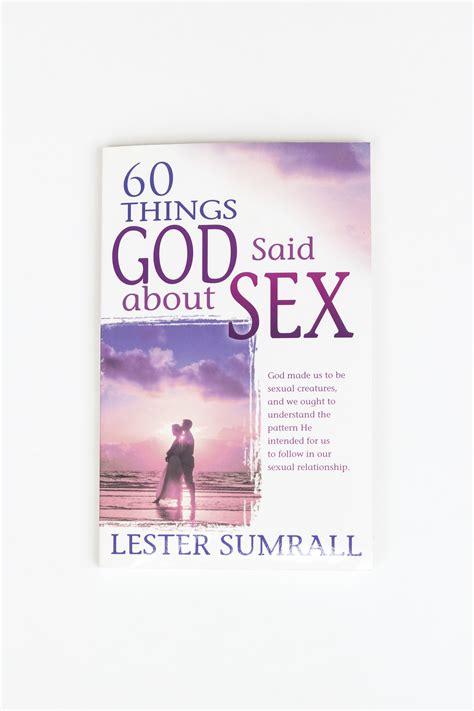 60 Things God Said About Sex — VCC Wordshop