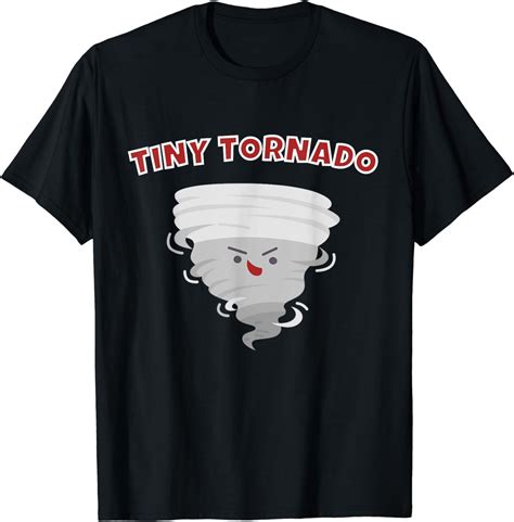Funny Tiny Tornado Storm Chaser Meteorologist Weatherman T-Shirt