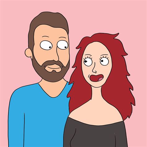 Cute Cartoon Paintings For Boyfriend Girlfriend Created Comics And