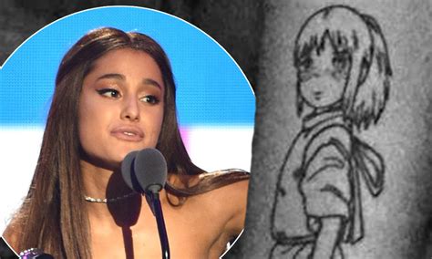 Ariana Grande Shows Off Brand New Tattoo Inspired By The Anime Favorite