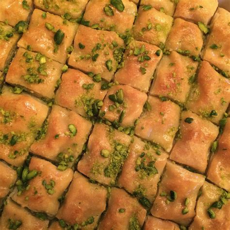 Le meilleur de la cuisine traditionnelle libanaise Baklawa بقلاوة