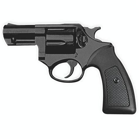 Kimar Competitive 6mm Blank Firing Revolver Black Finish Collector