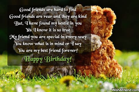 Best Friend Birthday Wishes Page 6