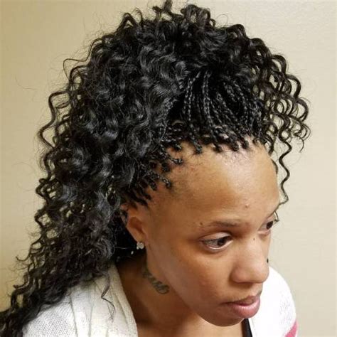 40 ideas of micro braids invisible braids and micro twists