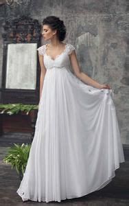 Empire Cap Sleeve Chiffon Dress With Pleats And Appliques 711355 In
