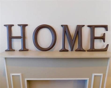 Home Letters Home Letter Sign Home Letters With Wreath As O
