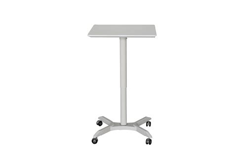 Electric height adjustable table base. Mobile laptop table height adjustable | Wallaces Office ...