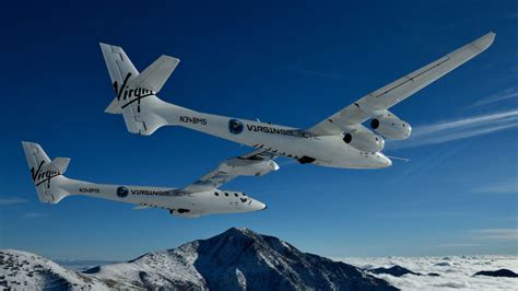 Virgin Galactics Space Plane Carrier Completes First Flight In More