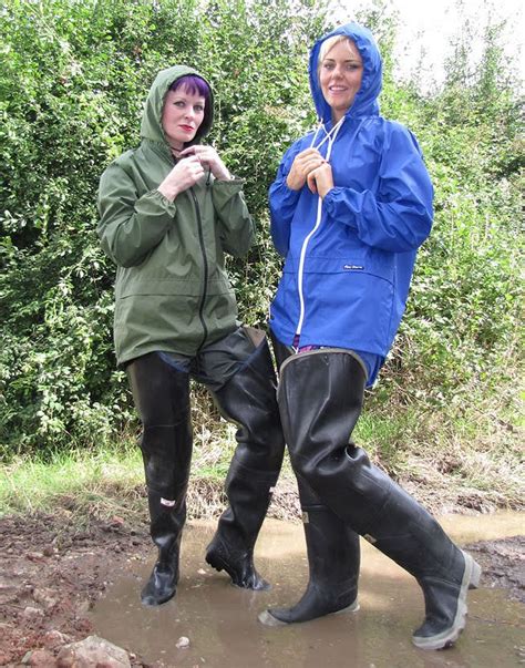 Spring is coming (wading in waders). Thoughts of a Cagoule Fetishist: Beautiful Cagoule Pictures