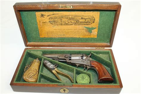 Colt 1849 Civil War Revolver Antique Firearm 001 Ancestry Guns