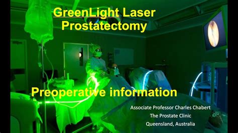 What You Need To Know Before A Greenlight Laser Prostatectomy Youtube
