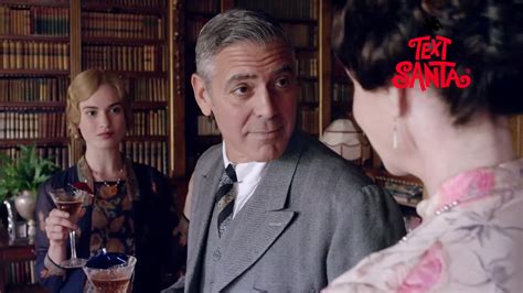 George Clooney Visits Downton Abbey For Itv Charity Event