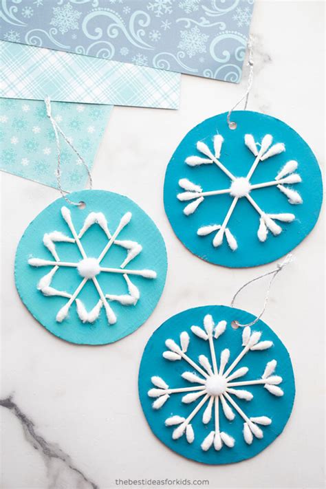 Q Tip Snowflake The Best Ideas For Kids