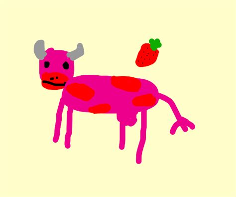 Strawberry Cow Drawception