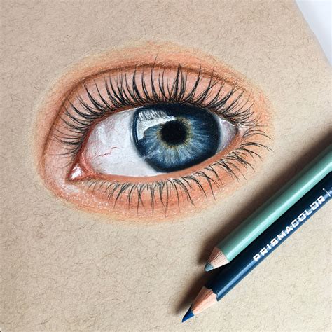 Realistic Eye Drawing Colored Pencil Tutorial Coloring Skin With Colored Pencils Bodenowasude