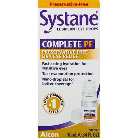 Systane Complete Multi Dose Preservative Free Eye Drops Pick Up In