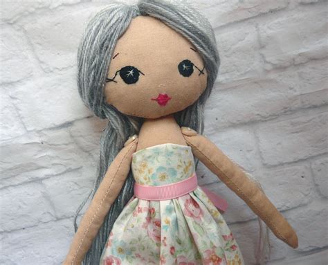 Handmade Fabric Doll Cloth Doll Stuffed Doll Fabric Doll Plush Custom
