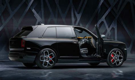 Fill your cart with color today! 2020 Rolls Royce Cullinan Black Badge Edition Released