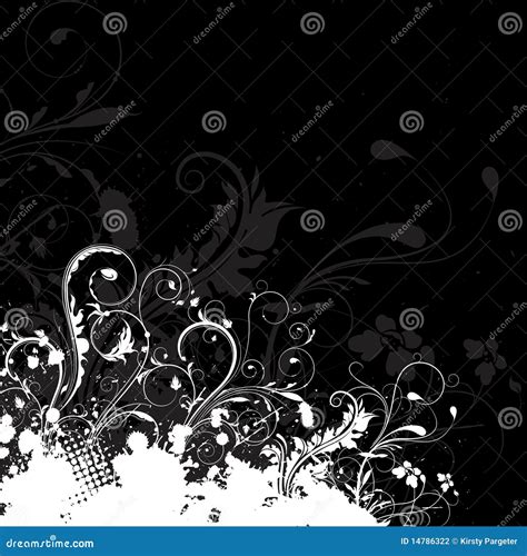 Floral Grunge Stock Vector Illustration Of Abstract 14786322