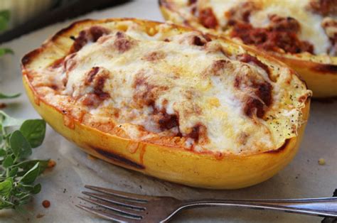 Cheesy Baked Spaghetti Squash Dinner With Julie