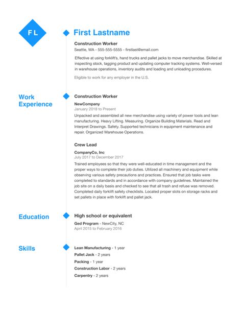 How To Create A Resume Outline Template With Examples