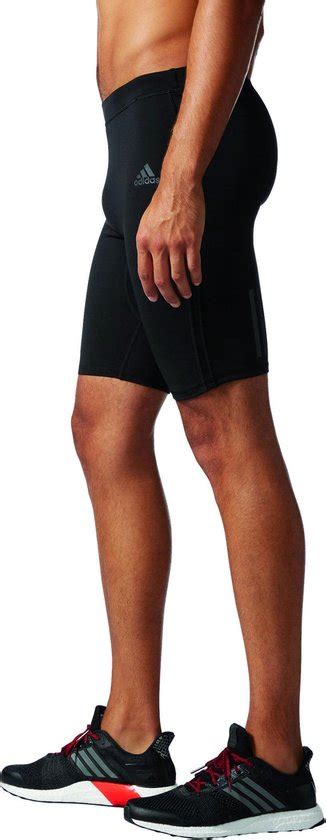 Adidas Response Short Tight Sportbroek Heren S Black