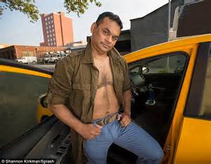 New York City Taxi Drivers Strip For Tongue In Cheek 2016 Calendar