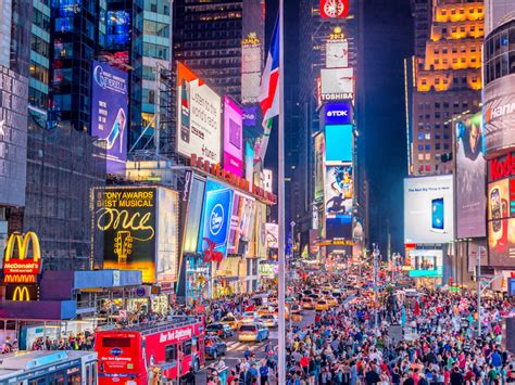 Times square has always been new york on steroids, so whatever is happening in new york city is amplified in times square, said mr. Facts about Times Square in New York City - Business Insider