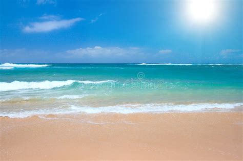 Peaceful Beach Scene Stock Image Image Of Ocean Tranquil