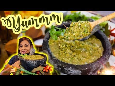 youtube receta salsa verde comida etnica comida