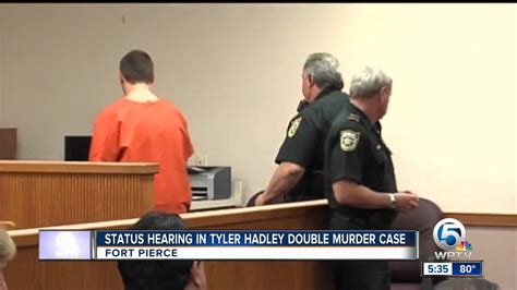 Status Hearing In Tyler Hadley Double Murder Case Youtube