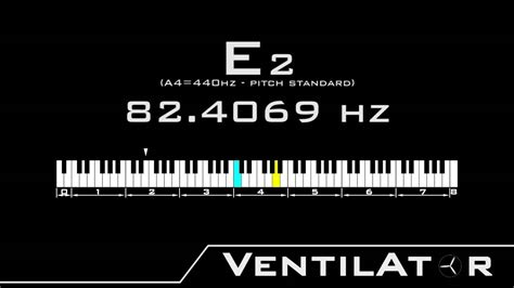 E2 824069hz A440hz Tone For Instrument Tuning Youtube