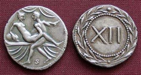 Ancient Roman Coins With Sex Scenes