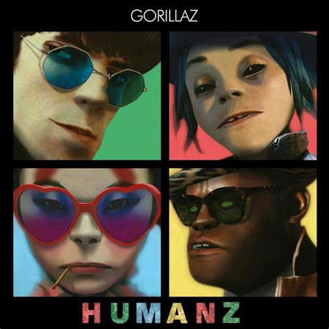 Gorillaz Humanz Gorillaz Gorillaz Albums Iconic Album Covers