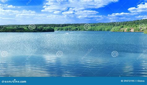 Lake Panoramic Stock Image Image Of Foliage Panoramas 29472195