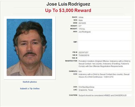 New Face Added To Texas Most Wanted Sex Offenders List