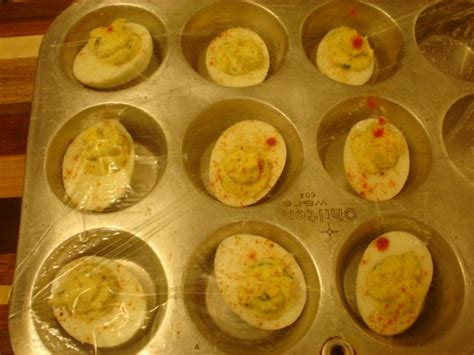 Transporting Deviled Eggs Place Each Individual Deviled Egg In A