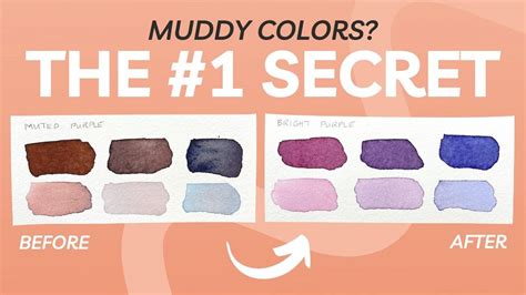 How To Avoid Muddy Colors