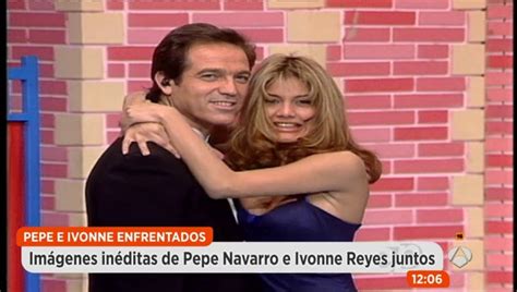 Antena 3 Tv La Complicidad De Ivonne Reyes Y Pepe Navarro En