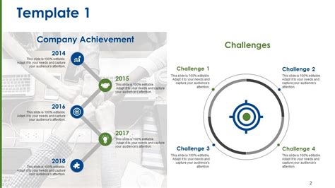 Achievements And Challenges Powerpoint Presentation Slides