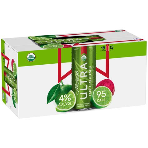 Michelob Ultra Lime Cactus Beer 12 Oz Cans Shop Beer At H E B