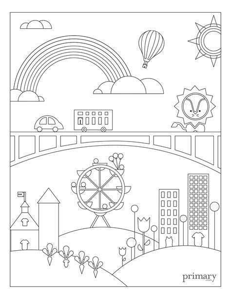 fun   downloadable coloring pages  blog  primary primarycom
