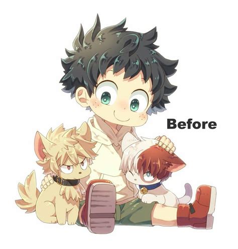 Bakudeku Chibi Cute