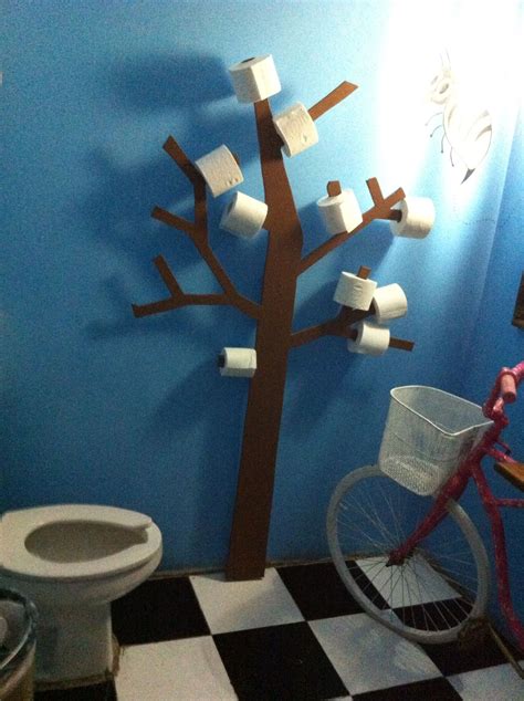 Toilet Paper Tree Toilet Paper Trees Toilet Paper Bathroom Decor