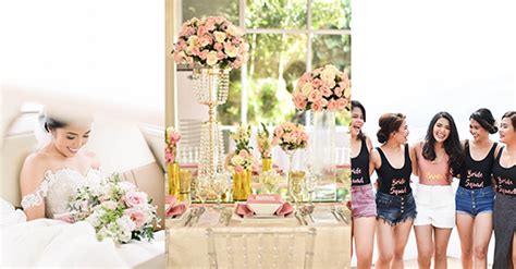 A Pink And Gold Tagaytay Wedding Philippines Wedding Blog