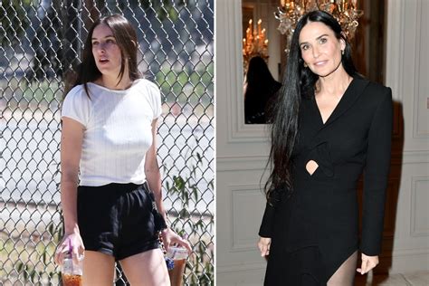 Demi Moore And Bruce Willis Daughter Scout 29 Looks Identical To Famous Mom 58 During Outing