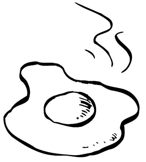 If i hadn't served you that one scrambled egg, that egg would have hatched into a chick! Hot Fried Egg Coloring Pages - Download & Print Online ...