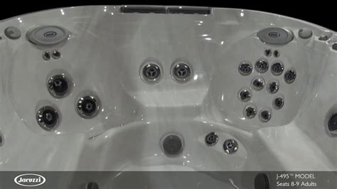 Learn About The Jacuzzi® J 495 Hot Tub Youtube