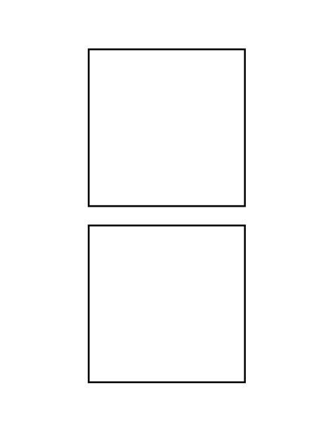 Printable 4 Inch Square Template